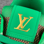 LV Trainer Damier 'Pop Green'
