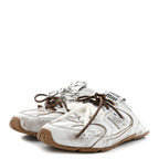 X NEW BALANCE Calfskin 530 SL Slip-On Sneaker Mules White