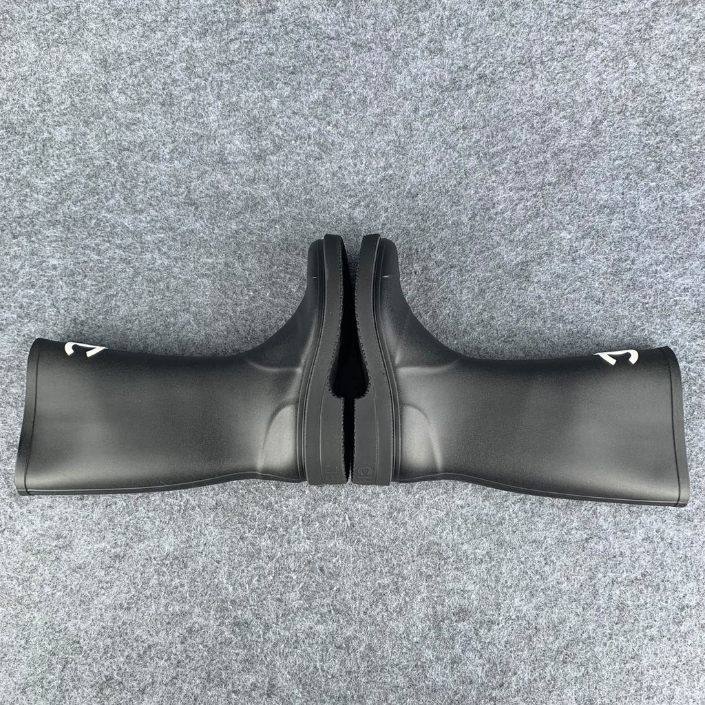 Chanel Rubber Rain Boots
