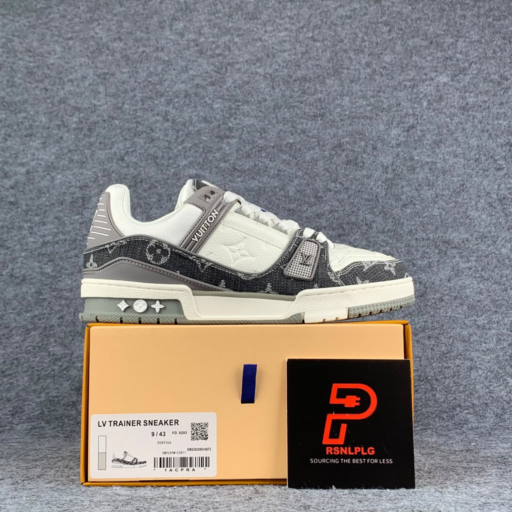 LV Trainer Monogram Denim 'Grey' (B-Grade Version)