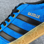 Gucci x Gazelle 'Blue GG Monogram'
