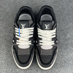 LV Trainer “Black Damier 3D Denim”