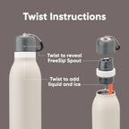 Owala Freesip Twist Bottle 18oz - Neo Sage