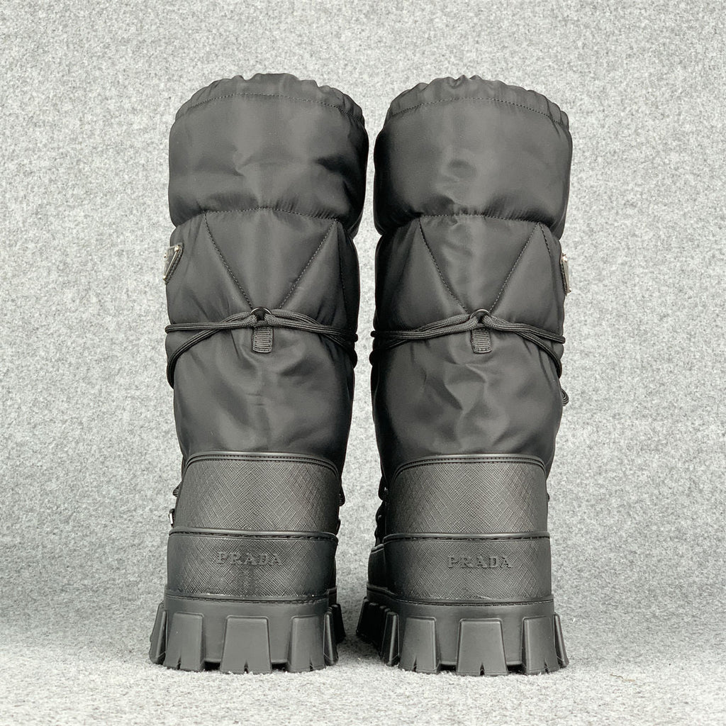 Prada Recycled Nylon Moon Boots
