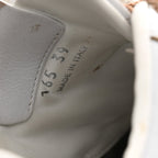 X NEW BALANCE Bleached Calfskin 530 SL Sneakers White