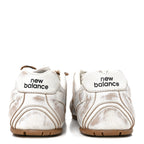 X NEW BALANCE Bleached Calfskin 530 SL SneakersWhite